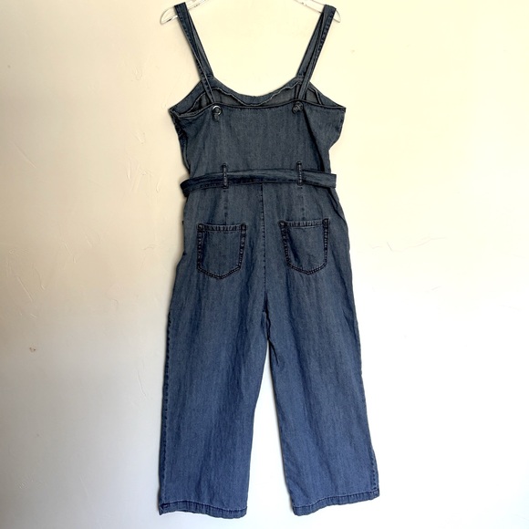 Rewash Blue Denim Jumpsuit - Picture 7 of 14
